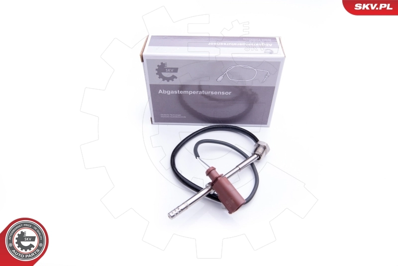 Sensor, exhaust gas temperature